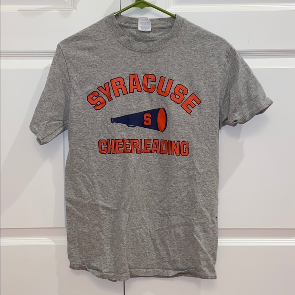 Syracuse cheerleading tshirt